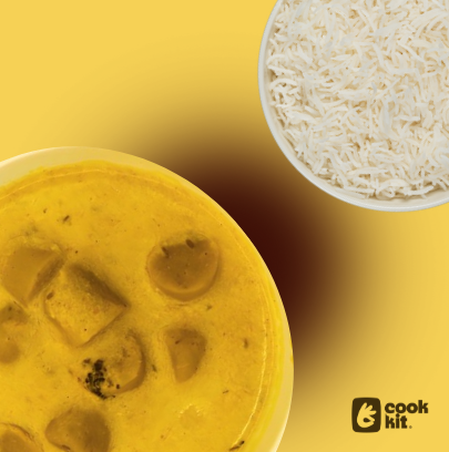 Gatte ki Sabzi (Jain) + Chapati