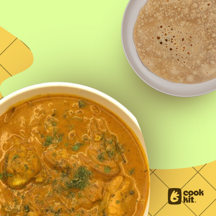 Punjabi Chicken Masala + Chapati
