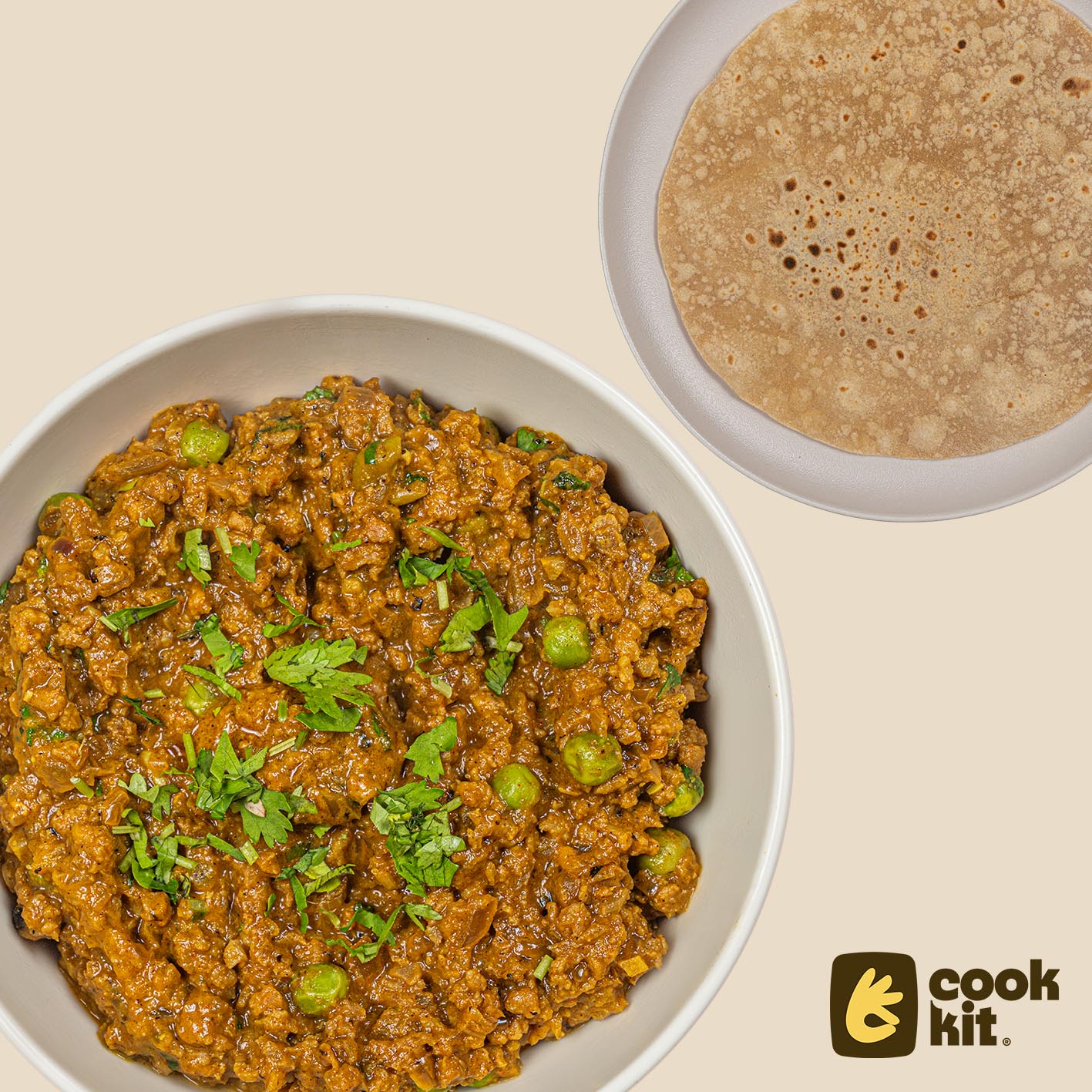 Goan Mutton Kheema + Chapati