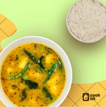 Batata Watana Rassa + Rice