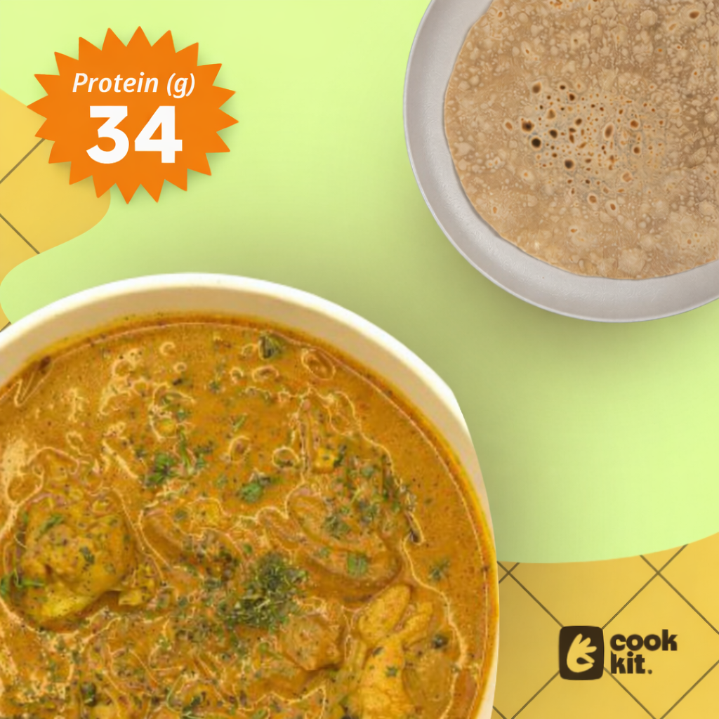 Punjabi Chicken Masala + Chapati