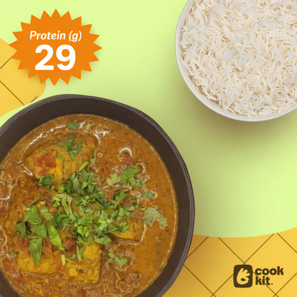 Fish Curry + Rice
