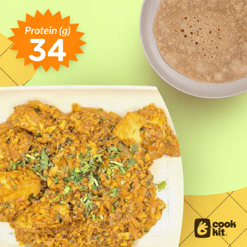 Chicken Sukka + Chapati