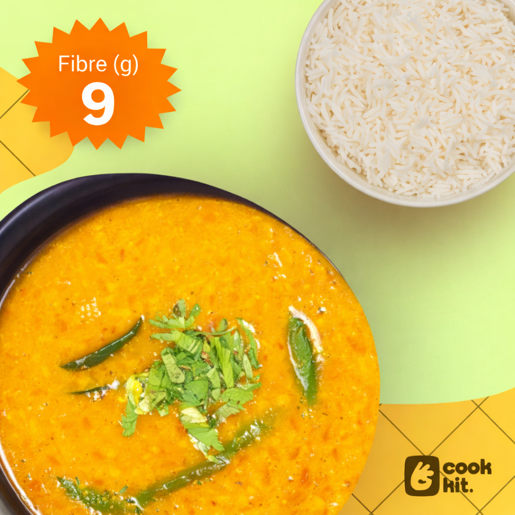 Dal Fry + Rice