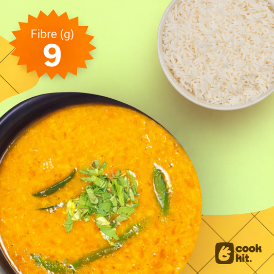 Dal Fry + Rice