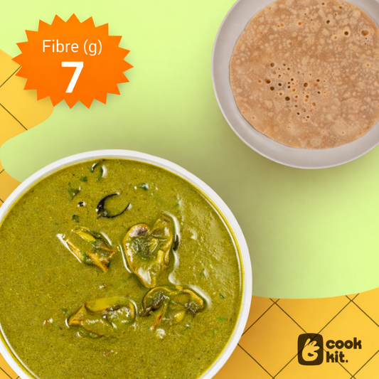 Mushroom Malabar Curry + Chapati