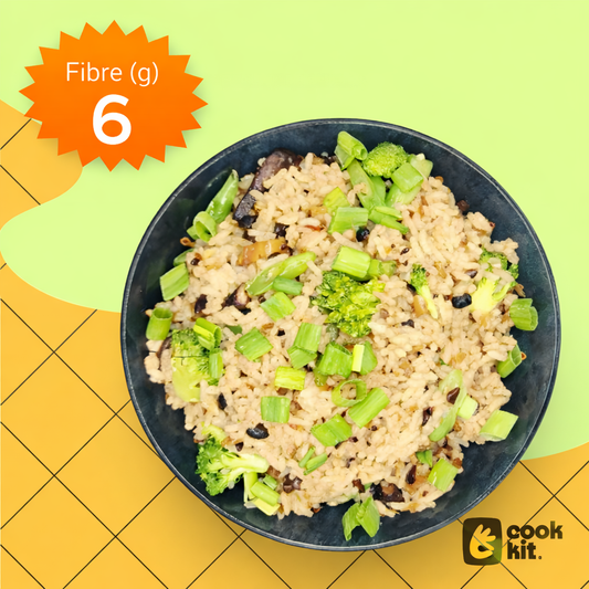 Veg Black Bean Fried Rice
