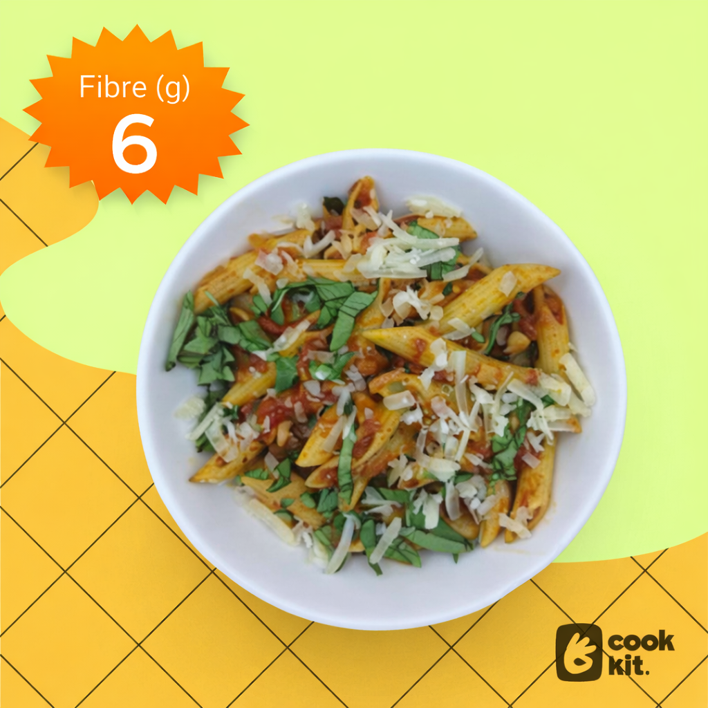 Penne Arrabiatta + Garlic Bread