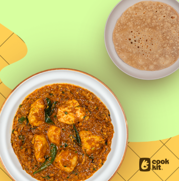 Chicken Malvani Sukke + Chapati