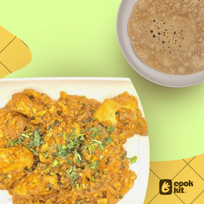 Chicken Sukka + Chapati
