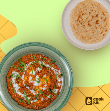 Chicken Tikka Masala + Paratha.