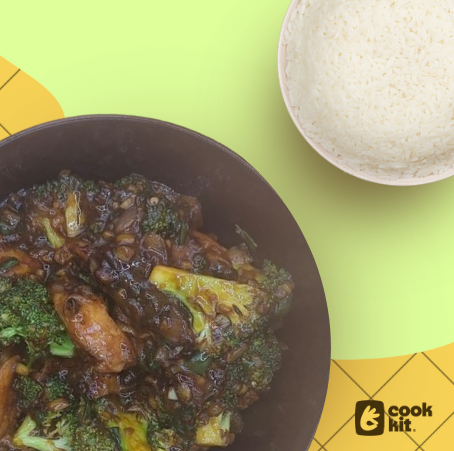 Chicken & Broccoli Stir Fry + Jasmine Rice