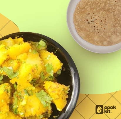 Aloo Jeera  + Chapati