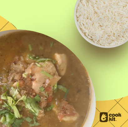 Coorgi Chicken Curry + Rice