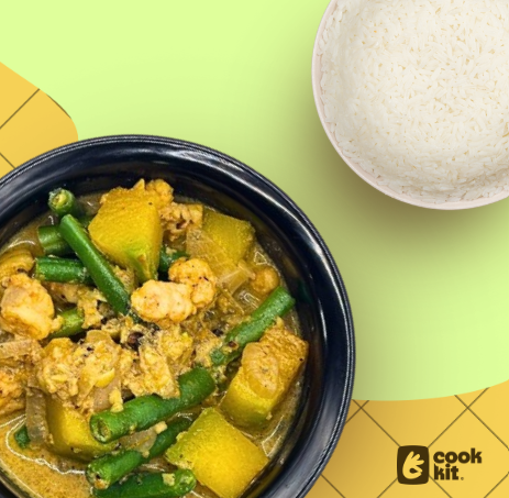 Ginataang Gulay + Jasmine Rice