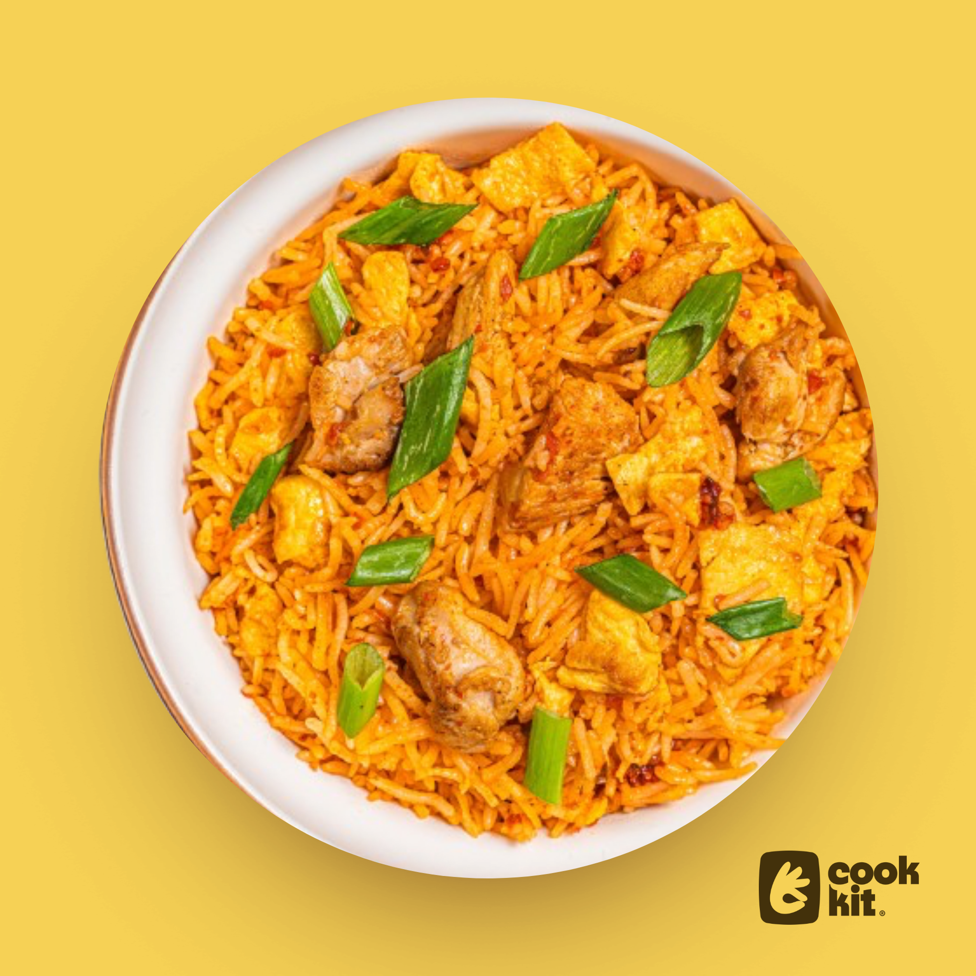 Chicken Schezwan Fried Rice.