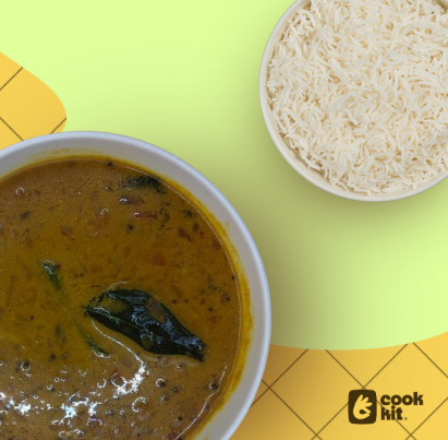 Kadala Curry + Rice