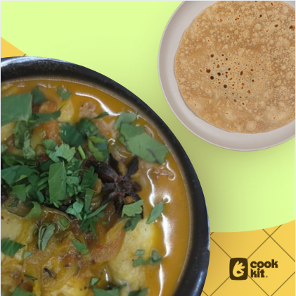 Kashmiri Chicken Curry + Rice