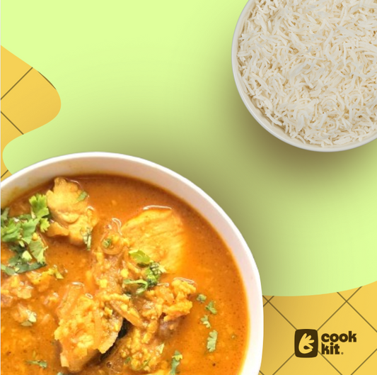 Kozhi Kuzhambu + Rice