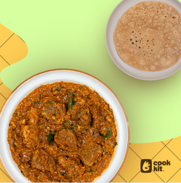 Mutton Malvani Sukke + Chapati.