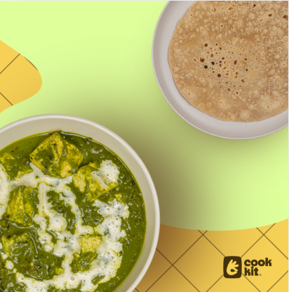 Palak Paneer + Chapati