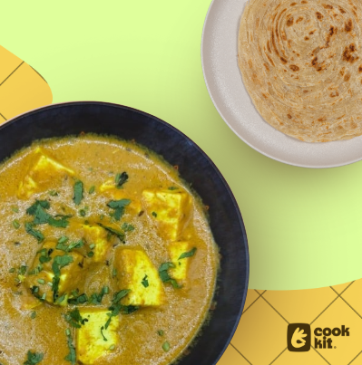 Paneer Malai Handi (Jain) + Paratha