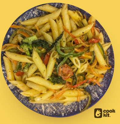 Pasta Primavera (Jain)