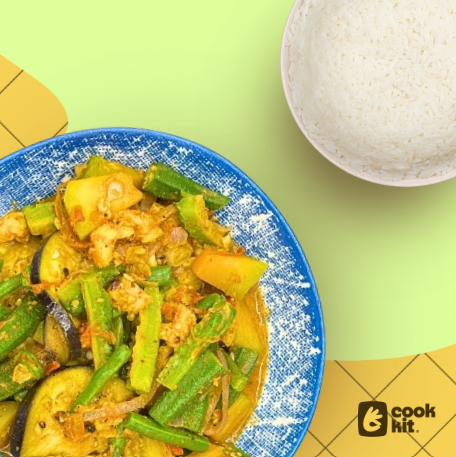 Pinakbet + Jasmine Rice