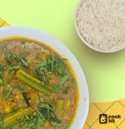 Sambhar + Rice