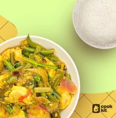 Sinigang na Hipon + Jasmine Rice