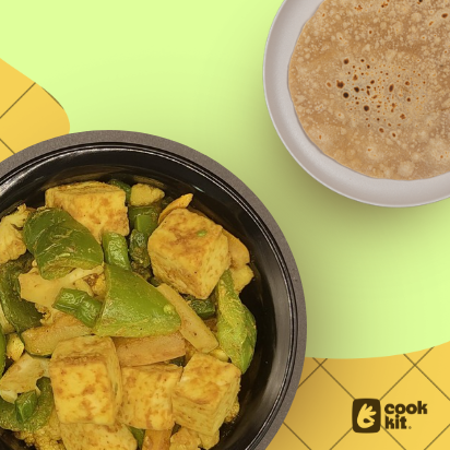 Tawa Vegetable (Jain) + Chapati