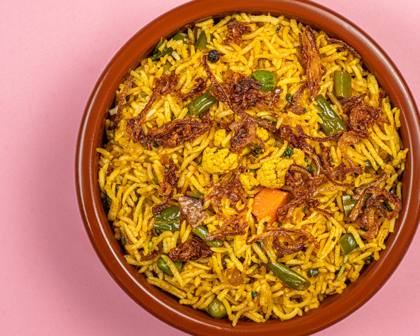Veg Biryani.