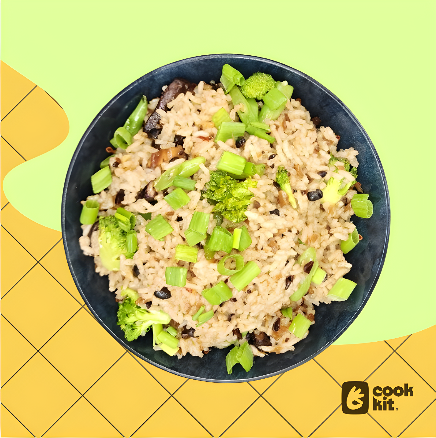 Veg Black Bean Fried Rice