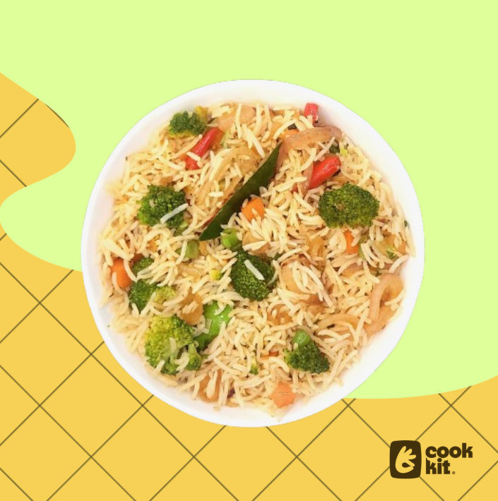 Veg Tom Yum Fried Rice