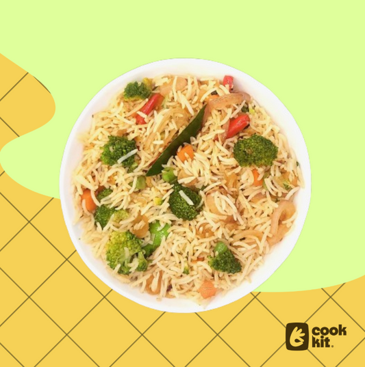 Veg Tom Yum Fried Rice
