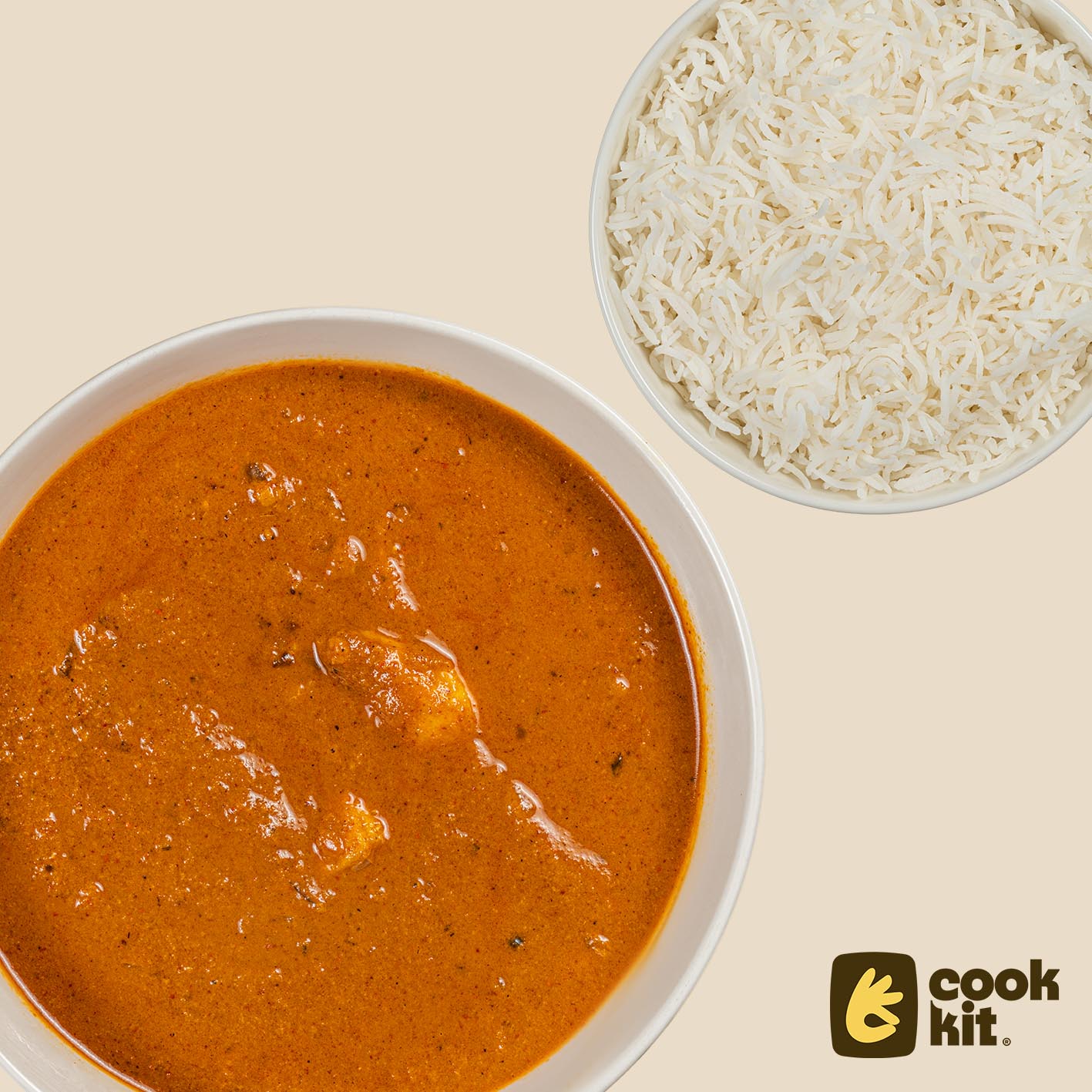 Chicken Xacuti + Rice.