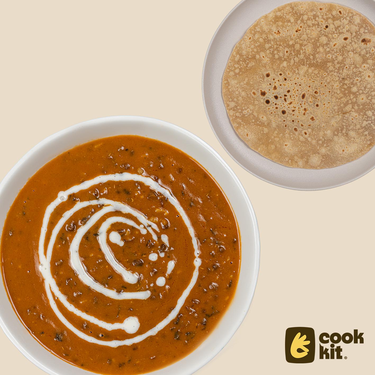 Dal Makhani + Chapati.