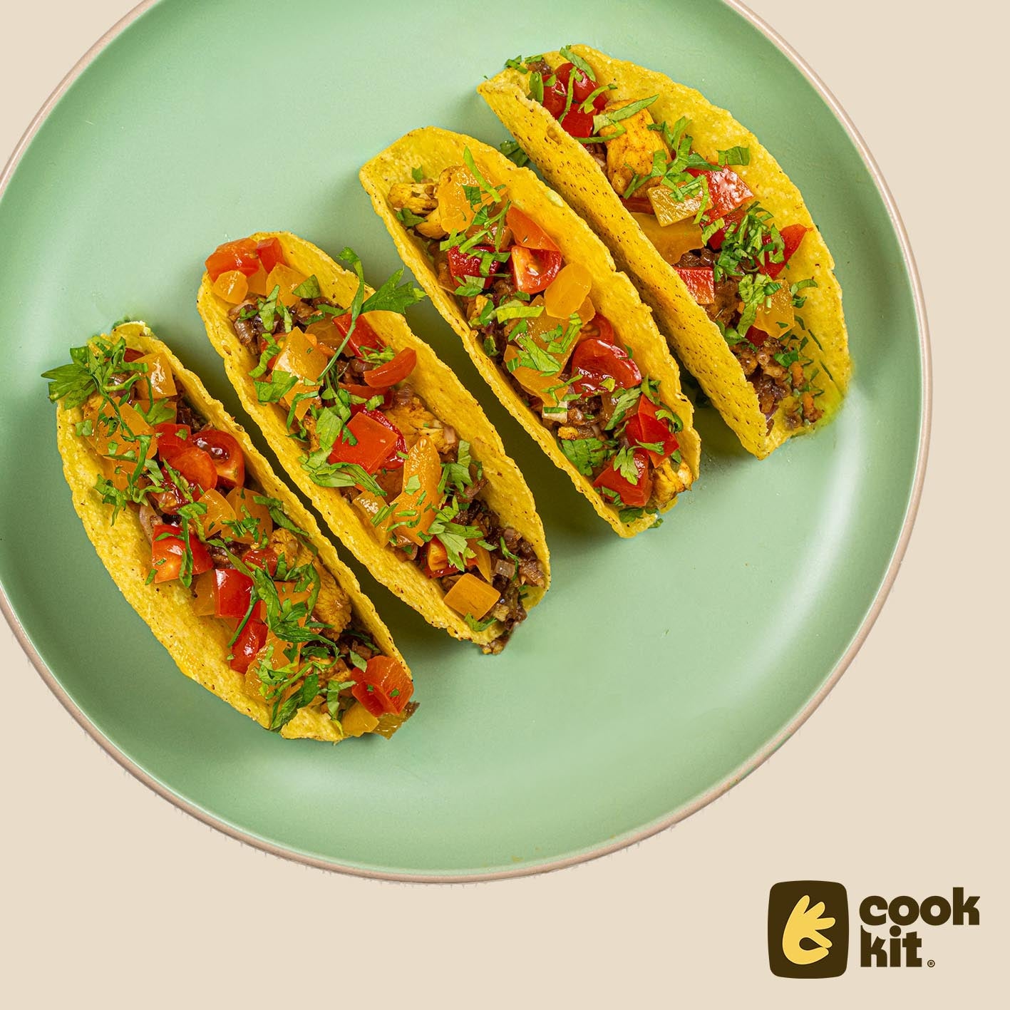 Chicken Fajita Tacos.